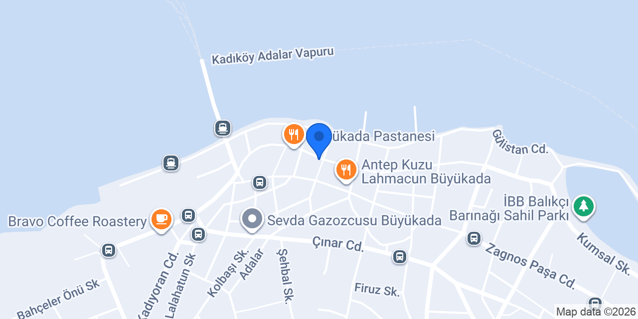 Çiçekli Yalı Pansiyon konumu