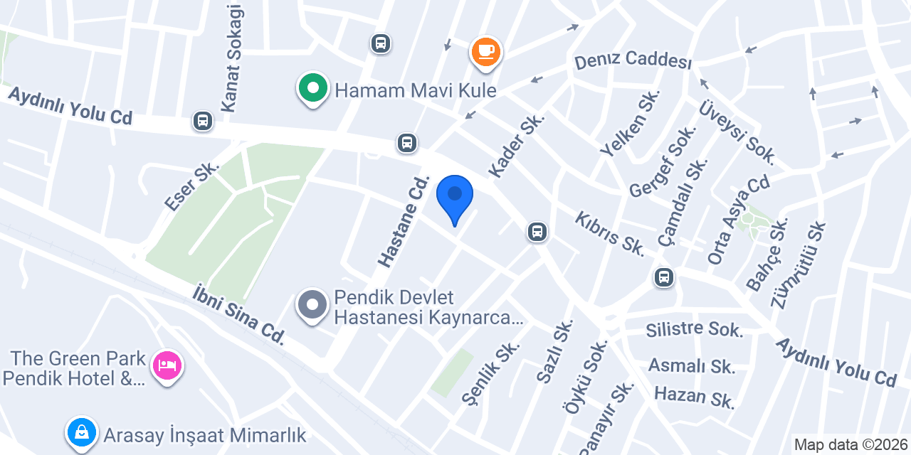 Saklı Bahçe Cafe konumu
