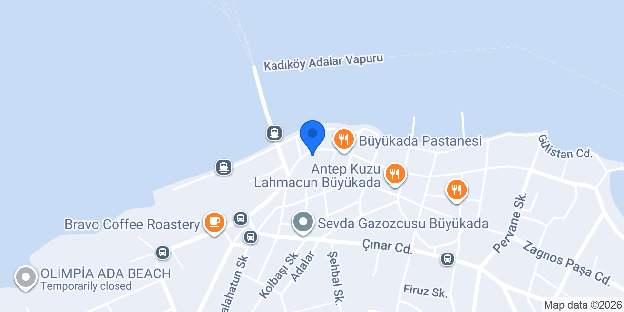 Akbank-büyükada Şubesi konumu