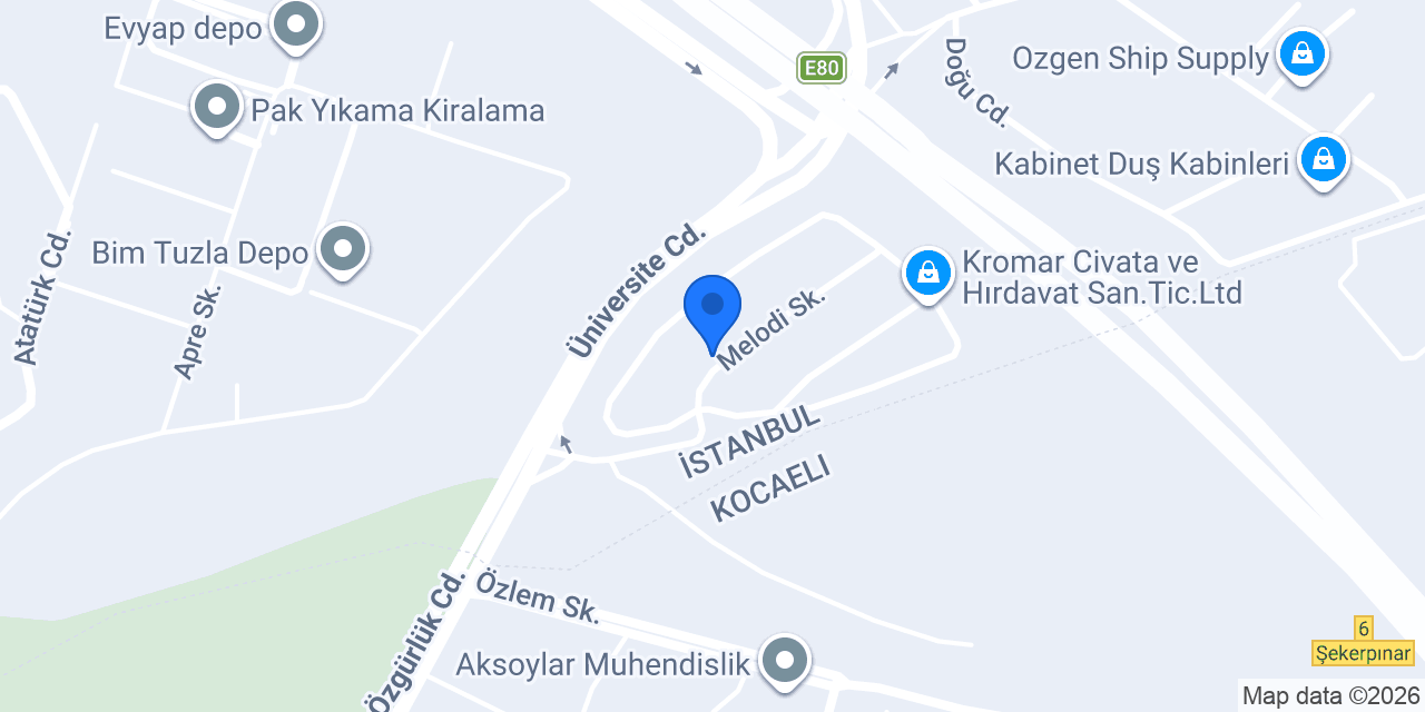 AKSIMUM ALUMINUM konumu