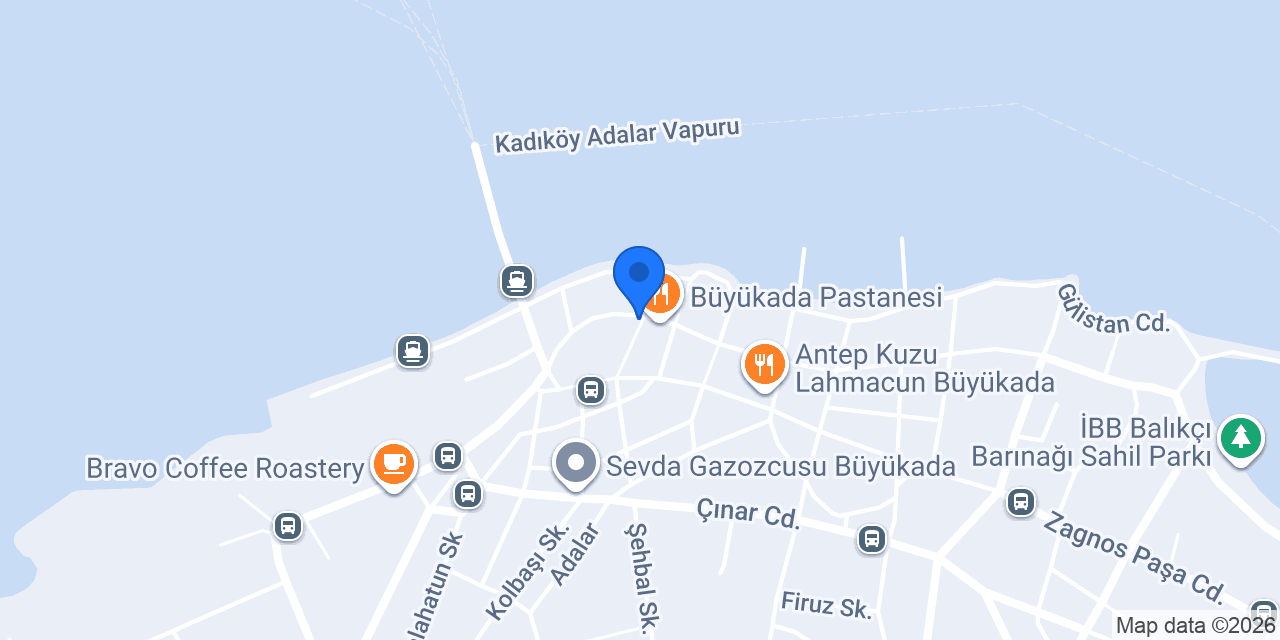 Domino's Pizza Büyükada konumu