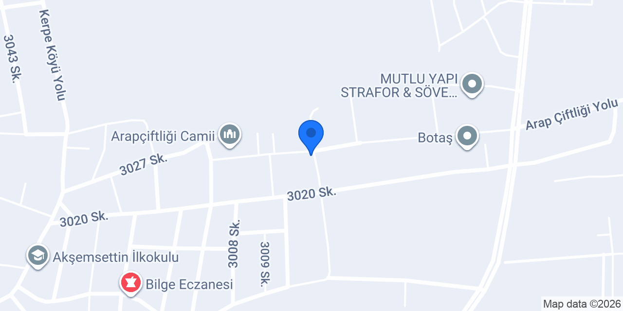 Ergün Mobilya konumu