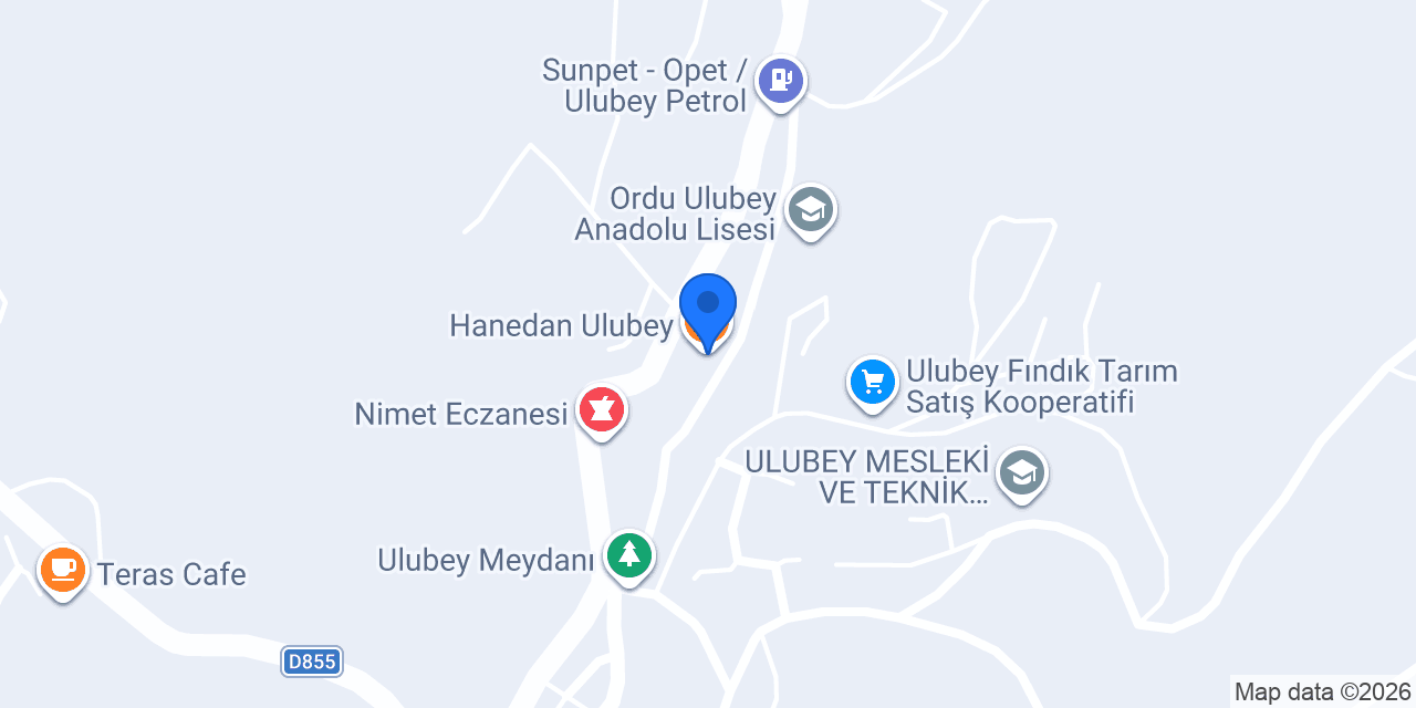 Hanedan Ulubey konumu