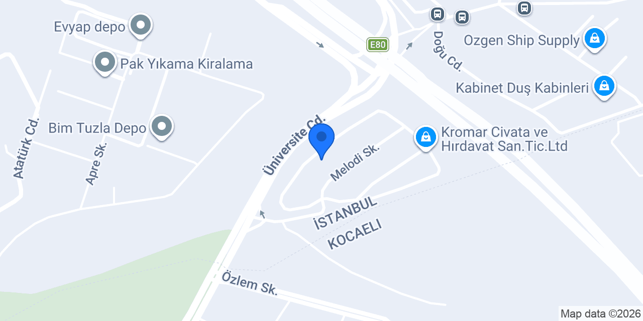 Turkom-Cera konumu