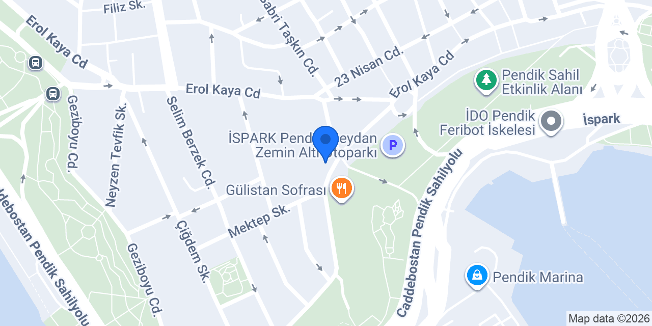Babil Bahçe Pendik konumu