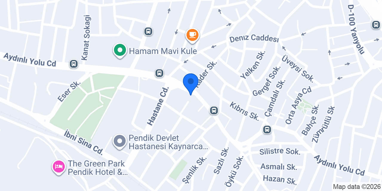 Tatbak Altkaynarca Şubesi konumu
