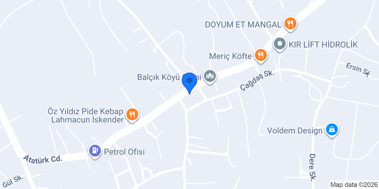Ulaş Palet konumu