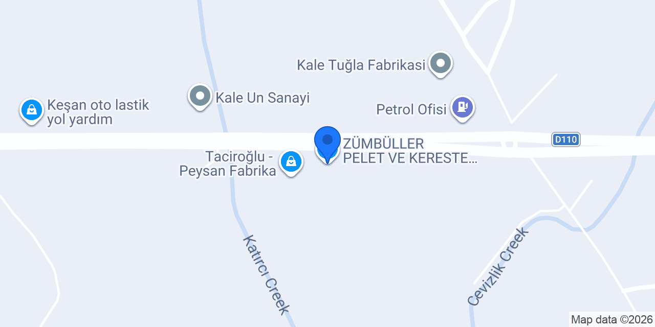 ZÜMBÜLLER PELET VE KERESTE FABRİKASI konumu