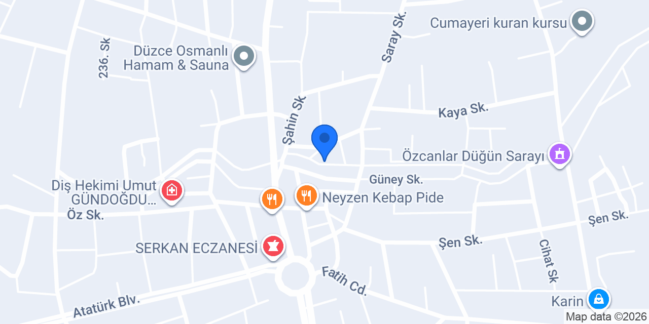 Terzi Kadir Sağlam konumu