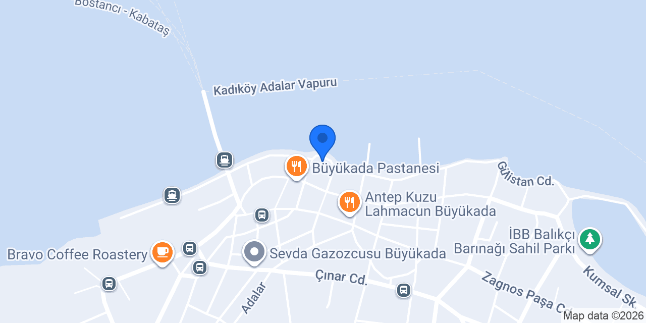 Meşhur Midyeci Zülfü Usta konumu