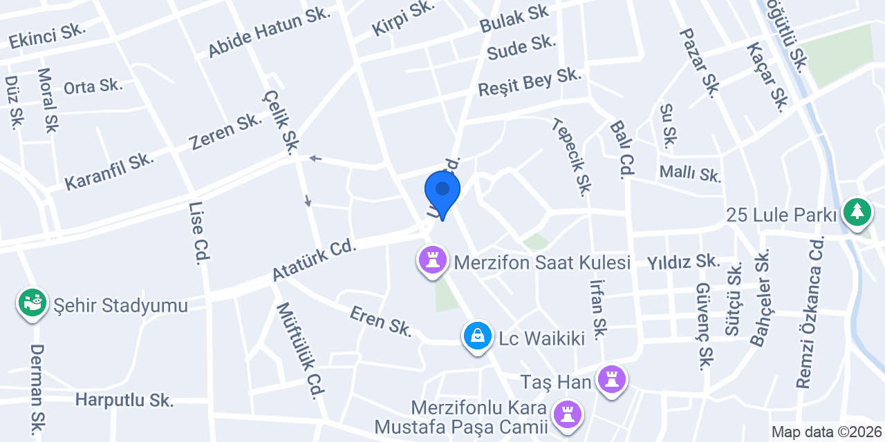 Esila Kuaför Şenay konumu