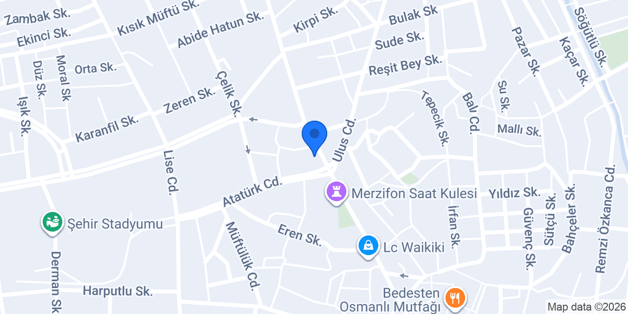 Çınar Emlak konumu