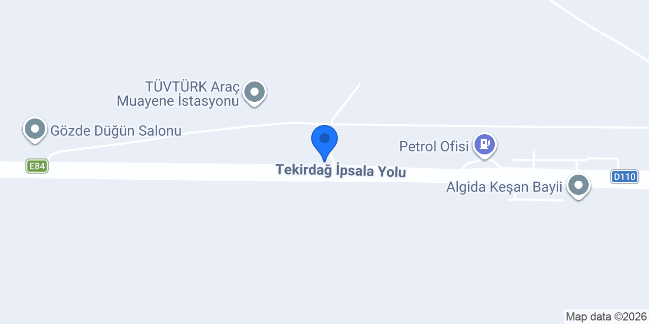 Erkin Çepil - Trakya Karataş konumu