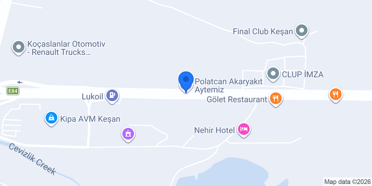 Polatcan Akaryakıt Aytemiz konumu
