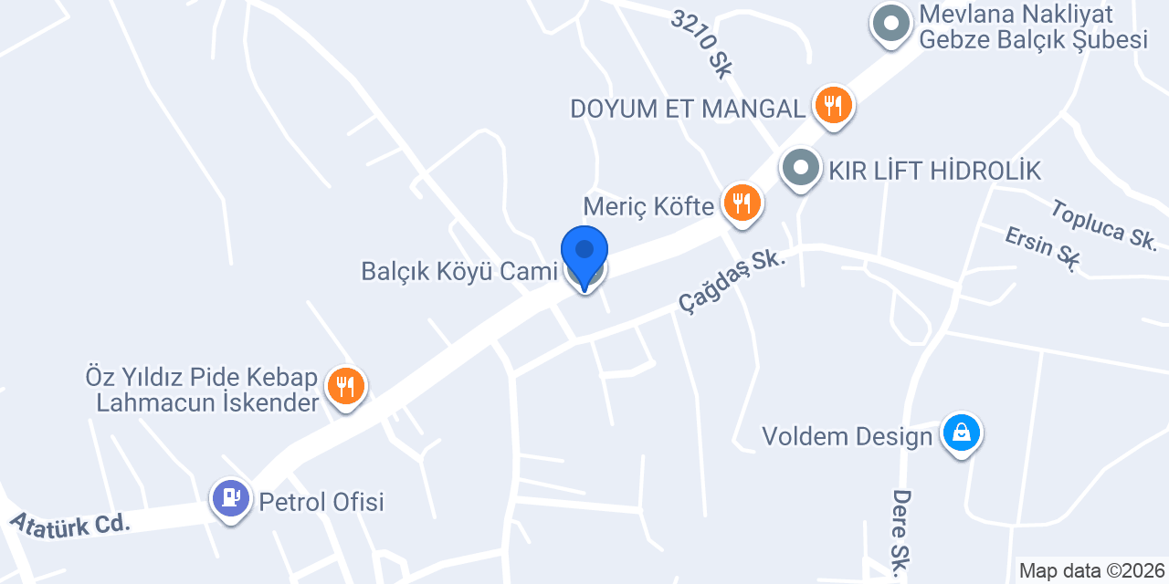 Ecenur Lokantası konumu