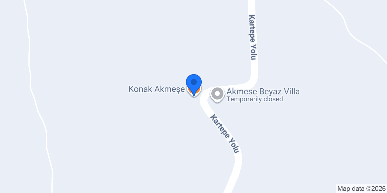 Konak Akmeşe konumu