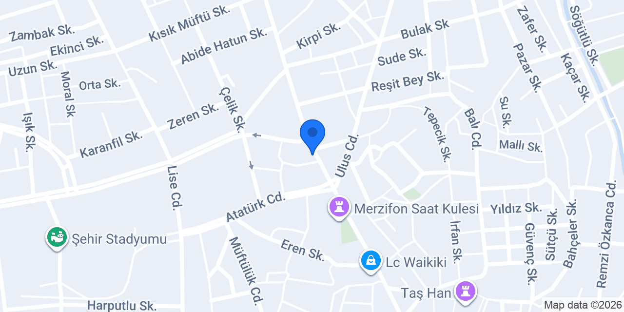 SAFİR C UNLU MAMÜLLERİ konumu