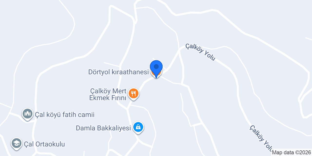 Dörtyol kıraathanesi konumu