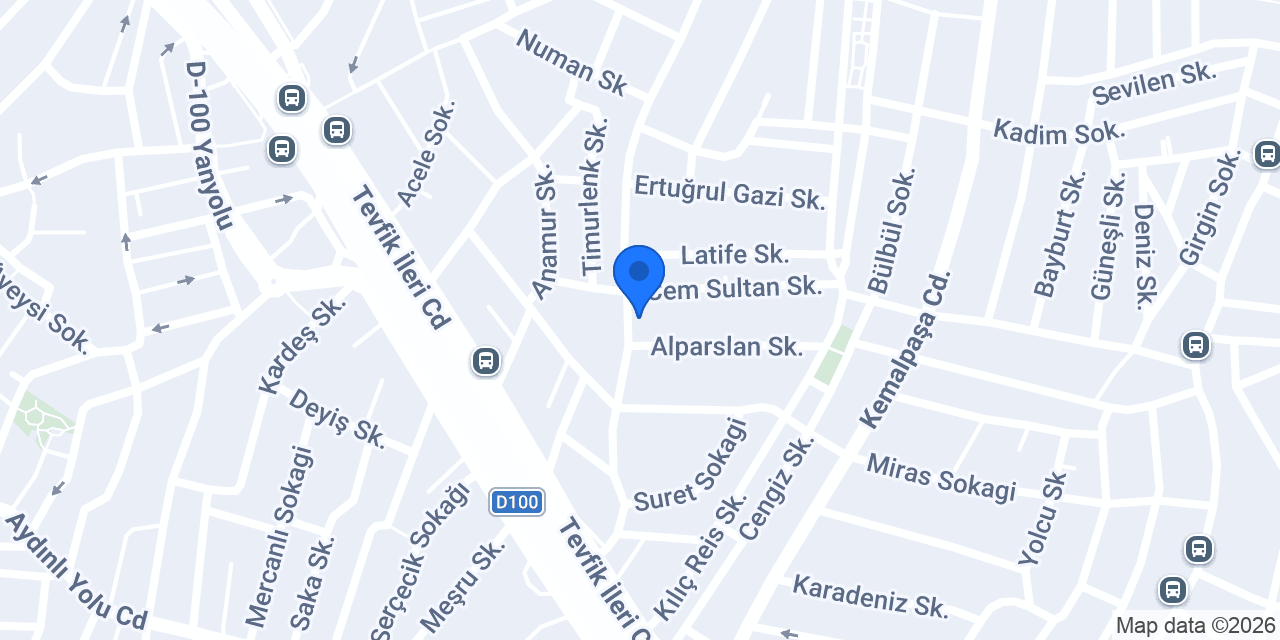Güneş pilates stüdyo konumu