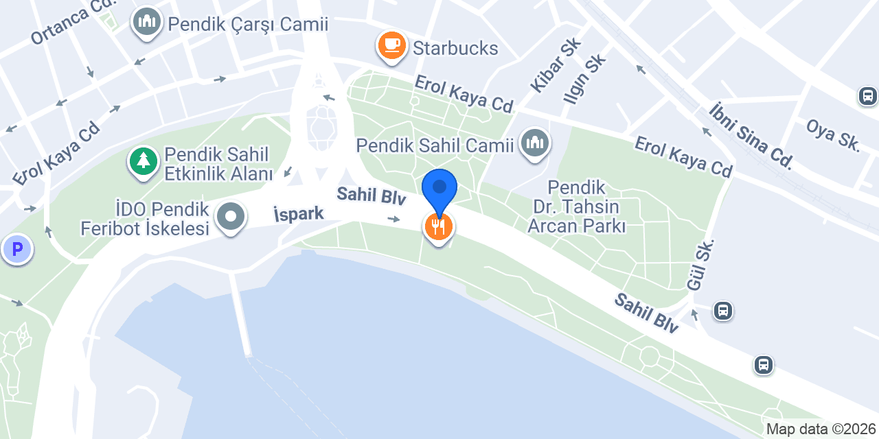Pendik meze balık konumu