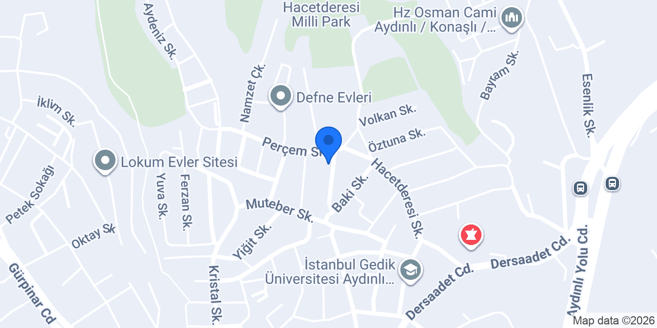 Aras Dekor Atelye konumu