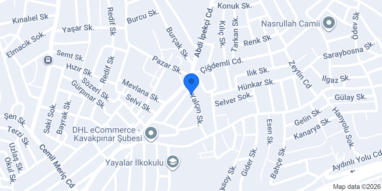 Kasım Mobilya konumu