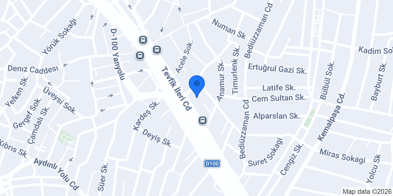 Düzce Bayrak Mobilya konumu