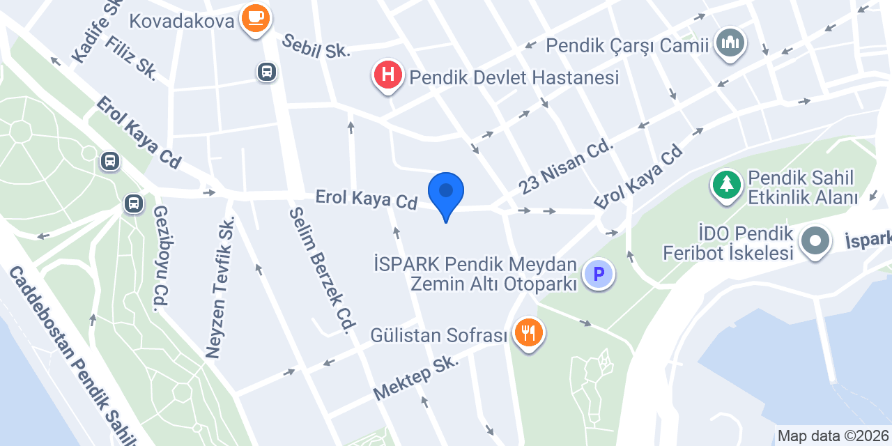 Kartal Market Pendik Şubesi konumu