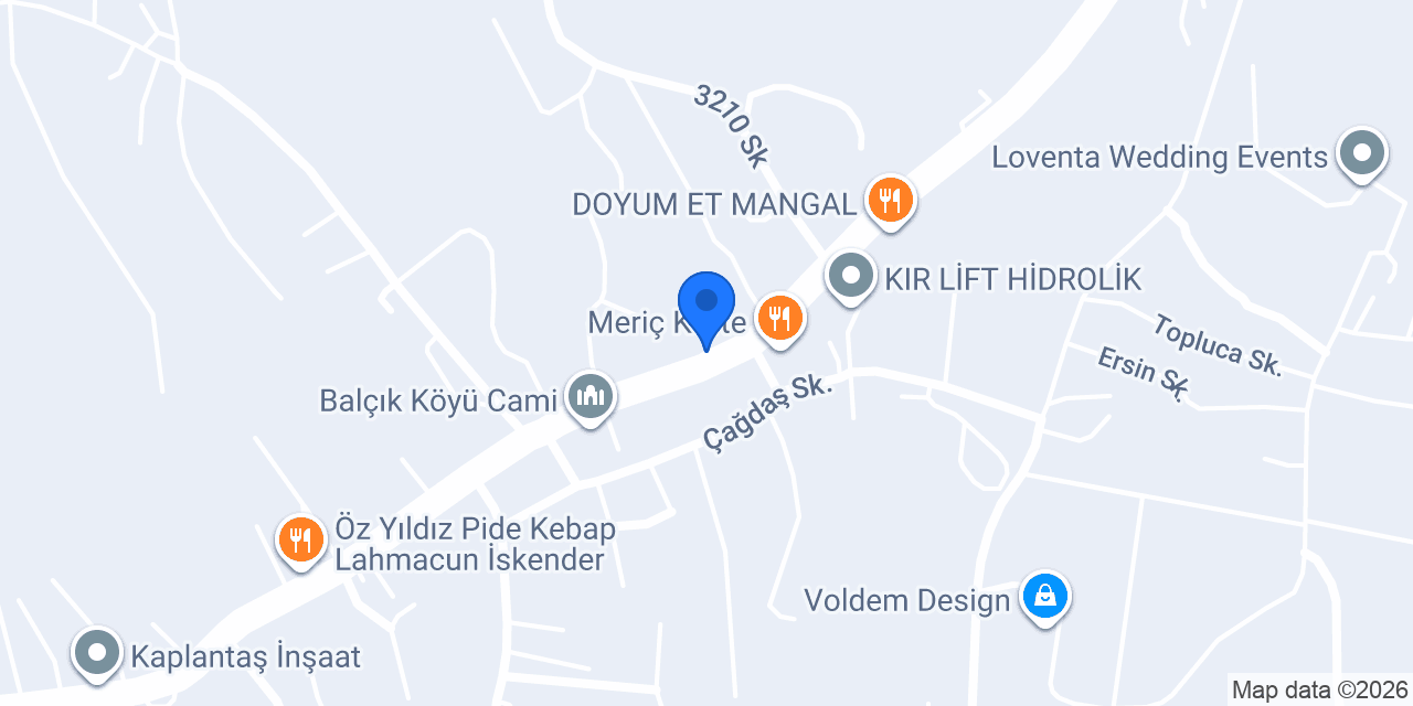 Değirmen Pastanesi konumu