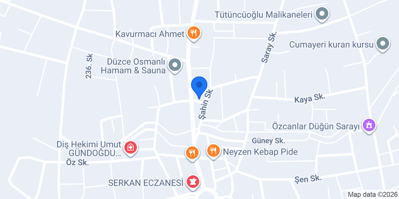 Emek Mobilya konumu