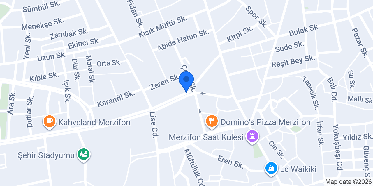 Gnk Temizlik konumu