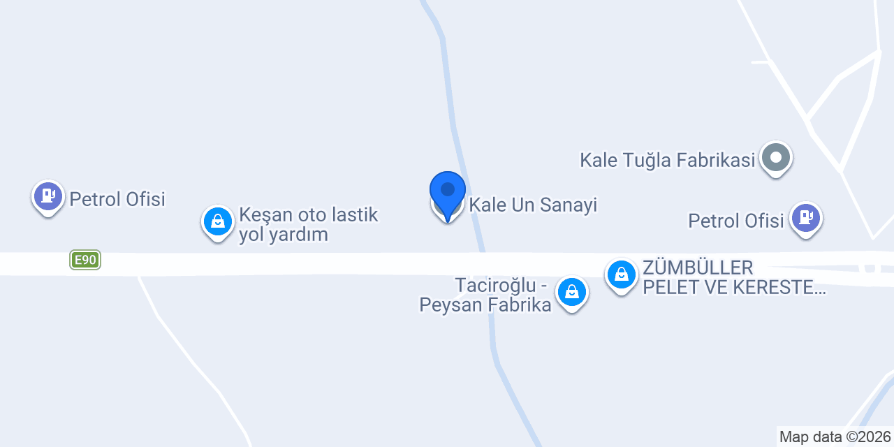 Kale Un Sanayi konumu