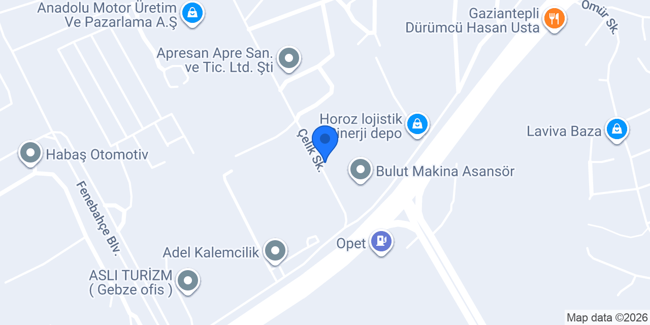 A Yapı Market konumu