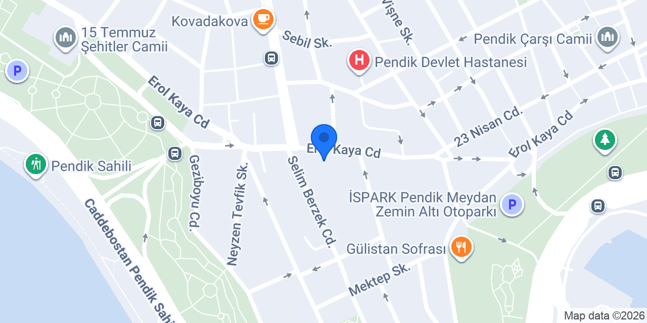Kemal Tahir Kütüphanesi konumu