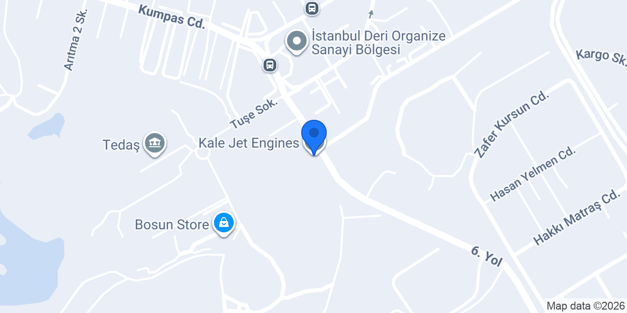 Kale Jet Engines konumu