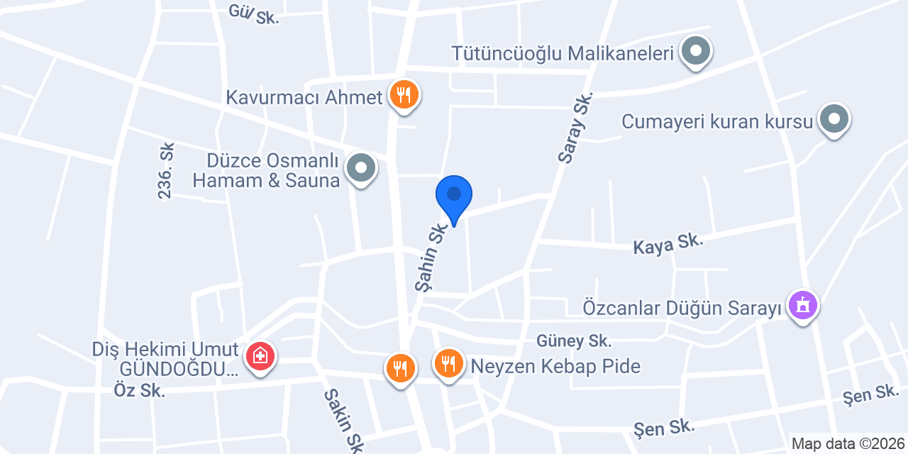 Yüksel Kombi Teknik konumu