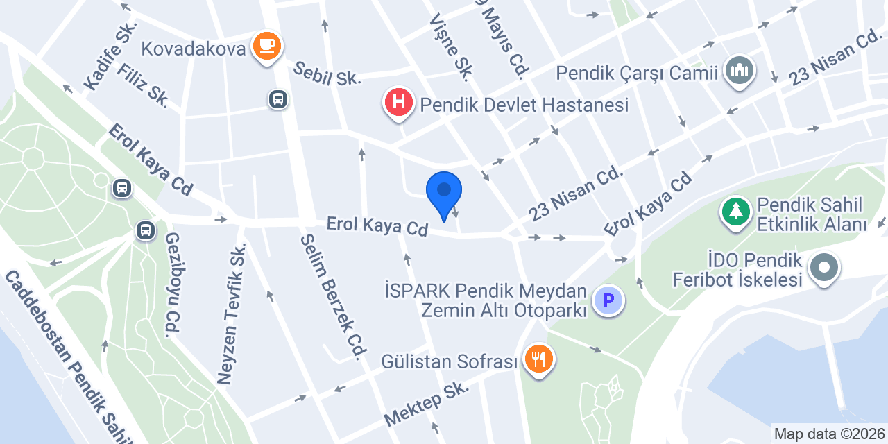 Asya Veteriner Kliniği konumu