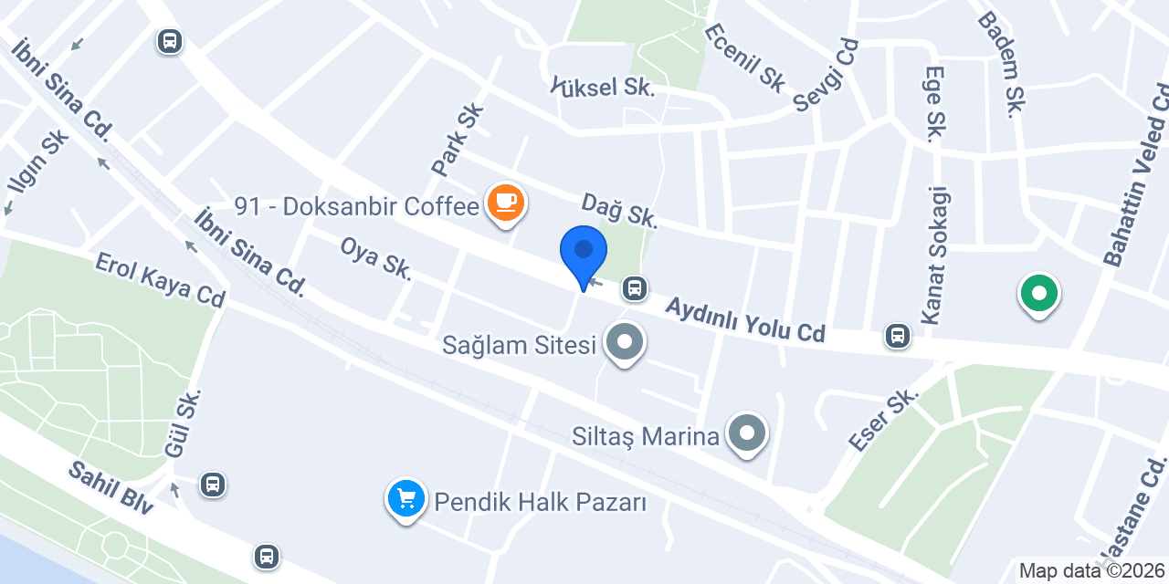 Marin Cafe&Shisha konumu