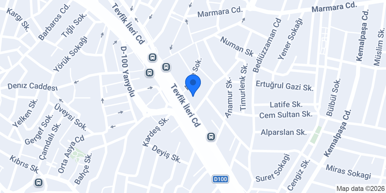 ECEMİ Operasyon Merkezi konumu