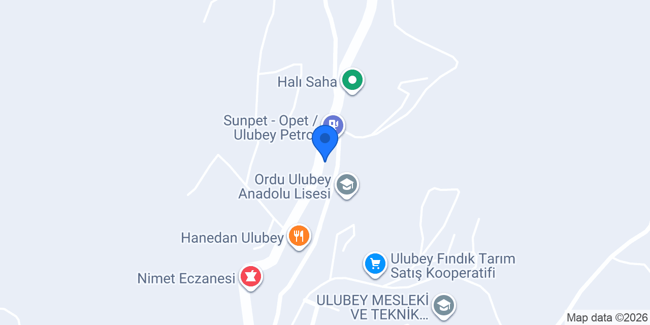 GENÇ Fındık konumu