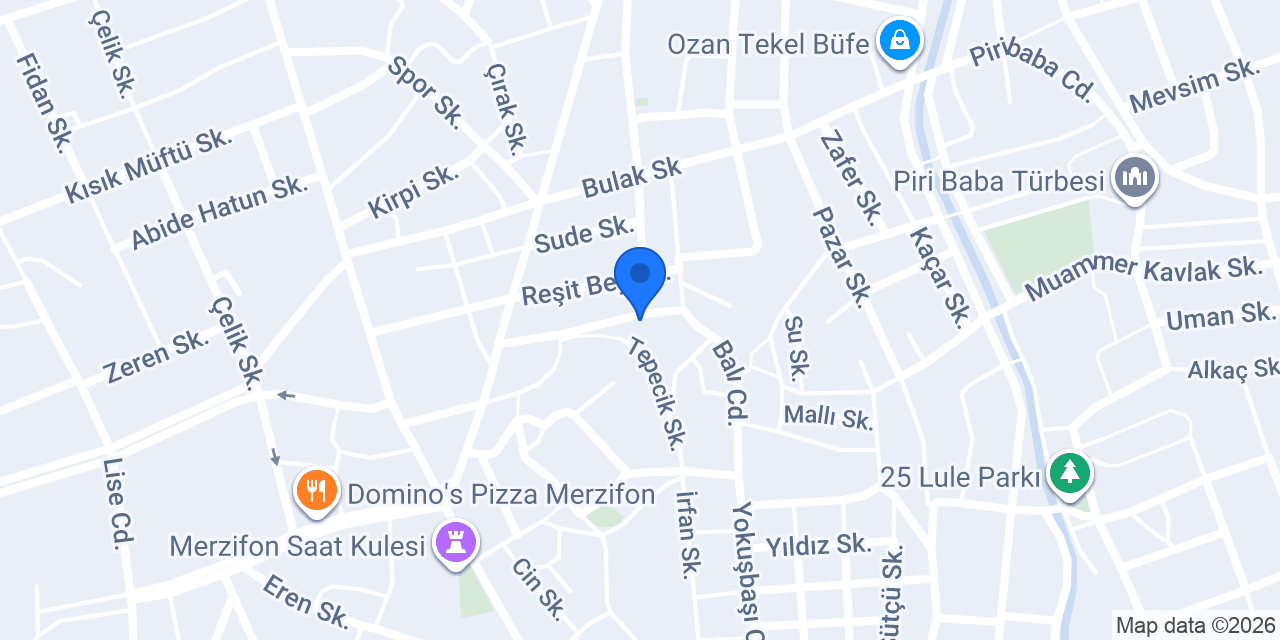 Paşa Hamamı konumu