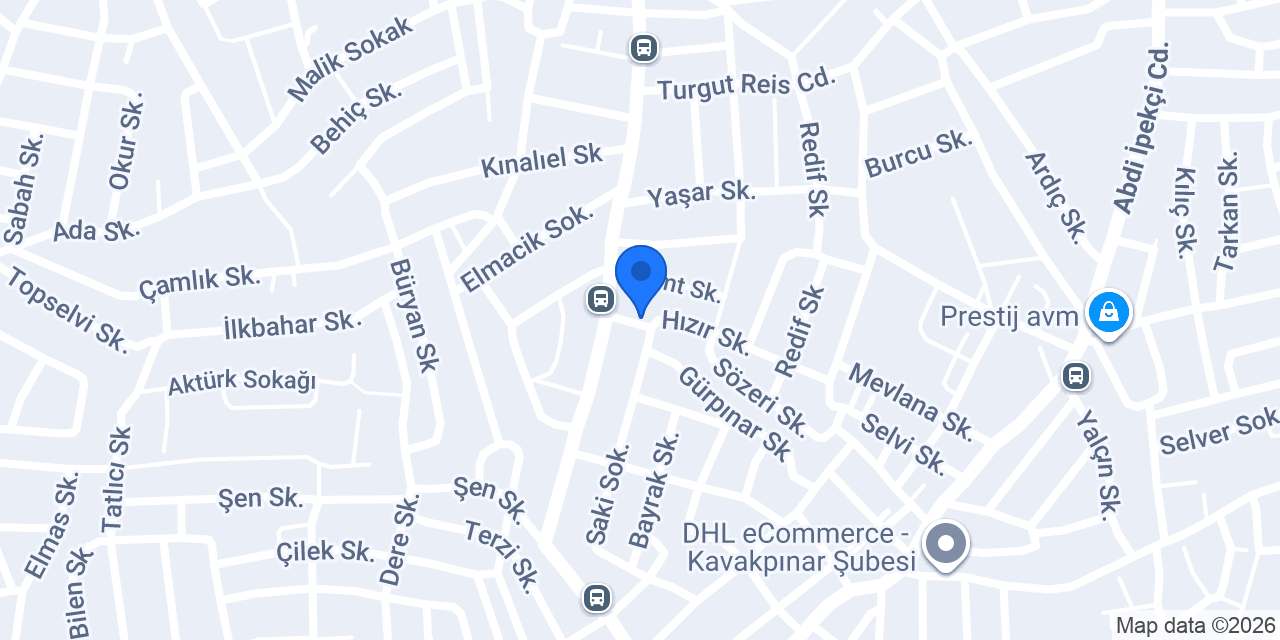 Bora Reklam Tabela konumu