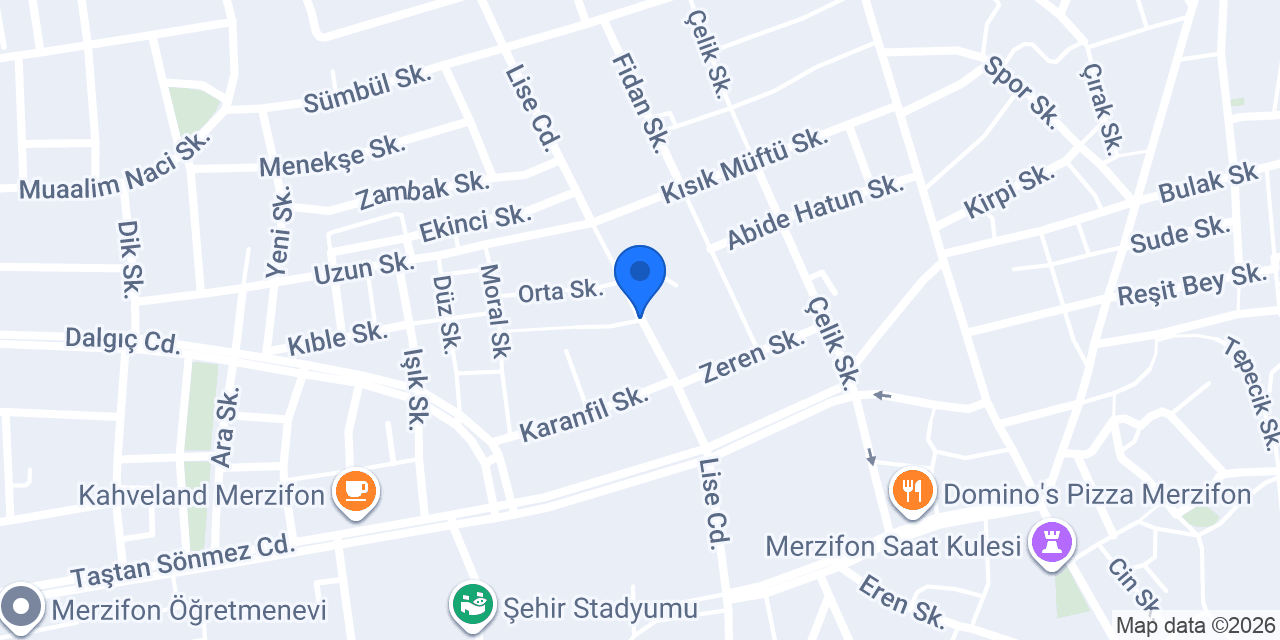 Gönül Özgen Resim Atölyesi konumu