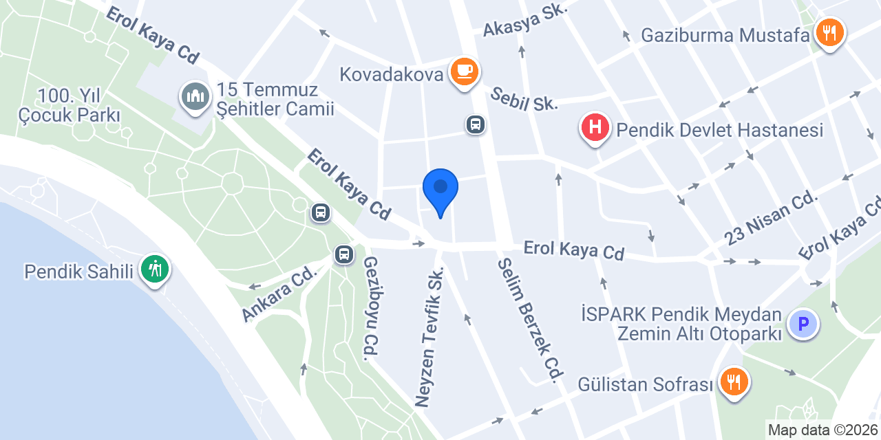 Myy Boutique Hotel Pendik konumu