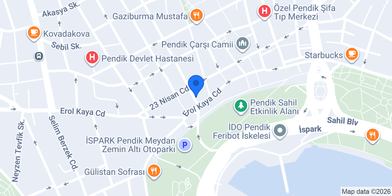 Ekleristan Pendik konumu