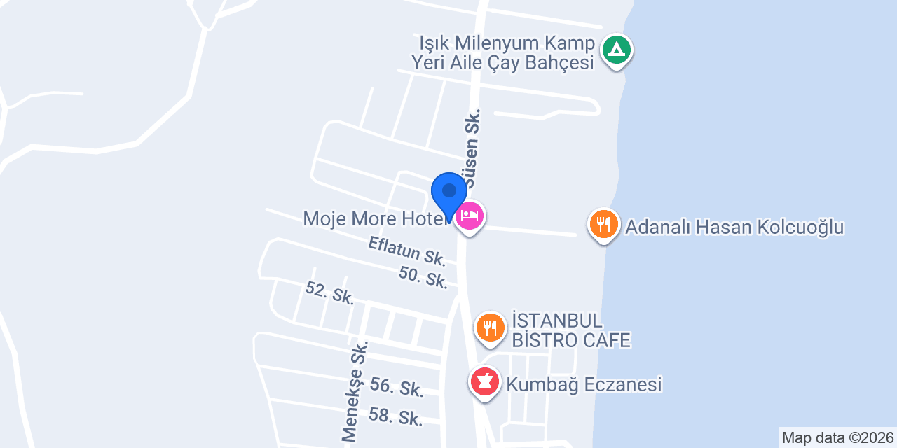 Tuna Tur Apart Pansiyon konumu