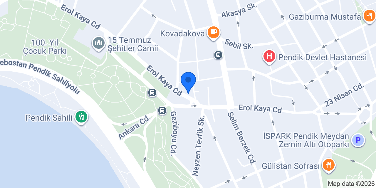 Serez Dondurma - Pendik konumu