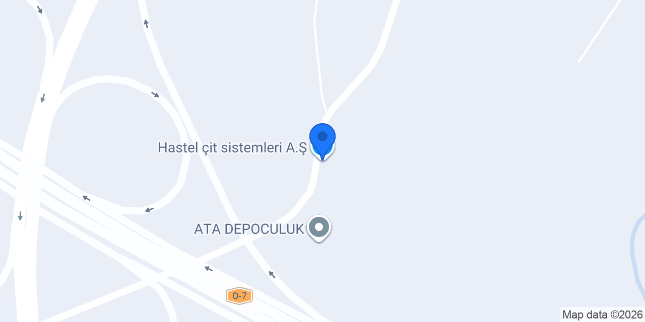 Hastel çit sistemleri A.Ş konumu