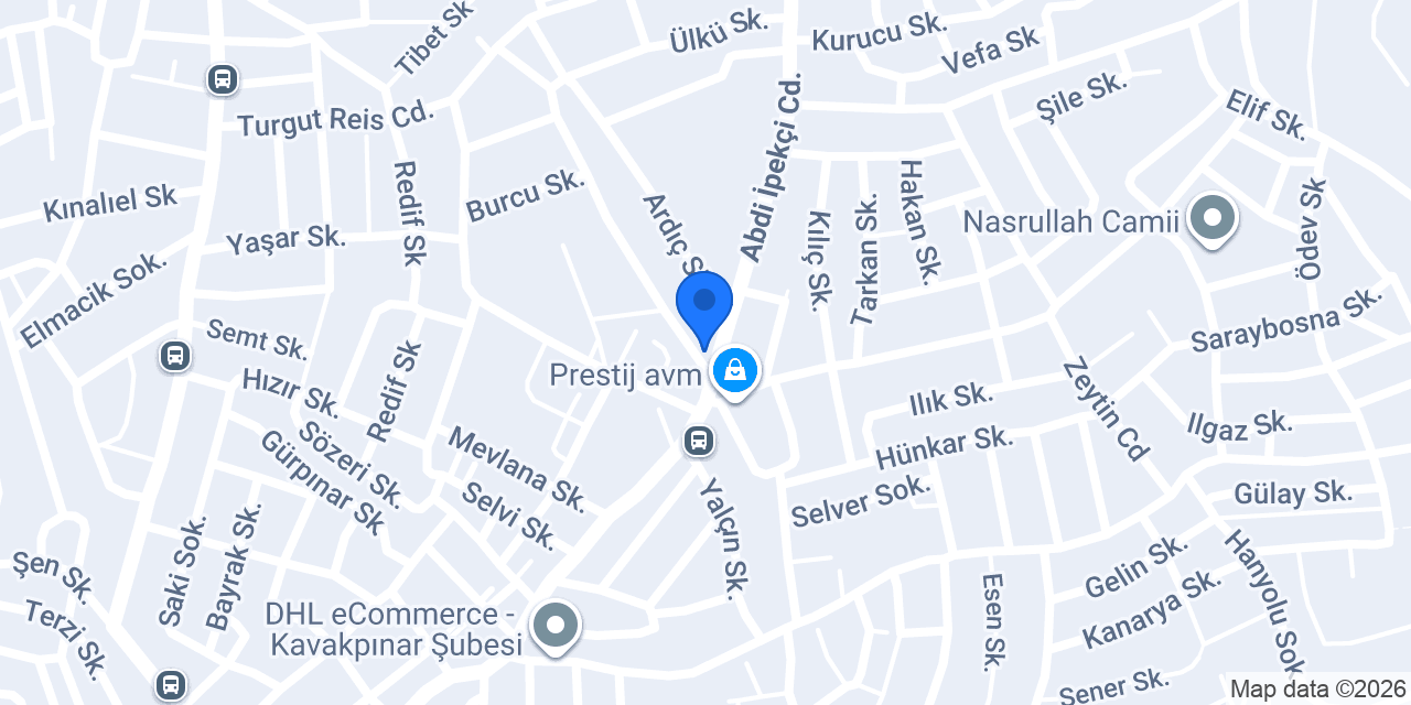 Ezgi Kuyumculuk Pendik konumu