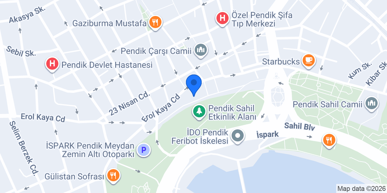 Magic Akademi Pendik konumu
